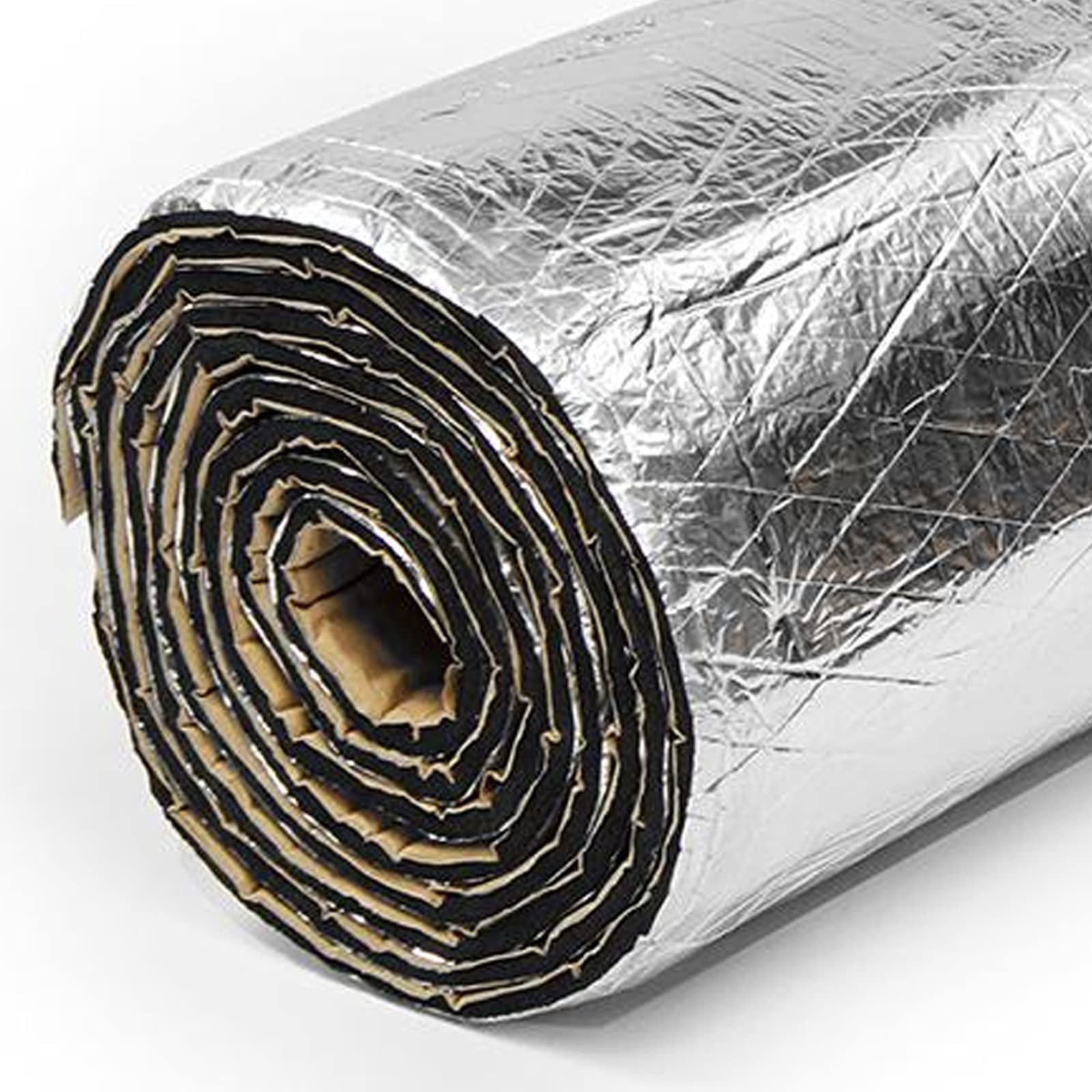 OKAYFOX 200mil 16.14 Sqft Car Heat Shield Mat Auto Sound Deadener Deadening I…