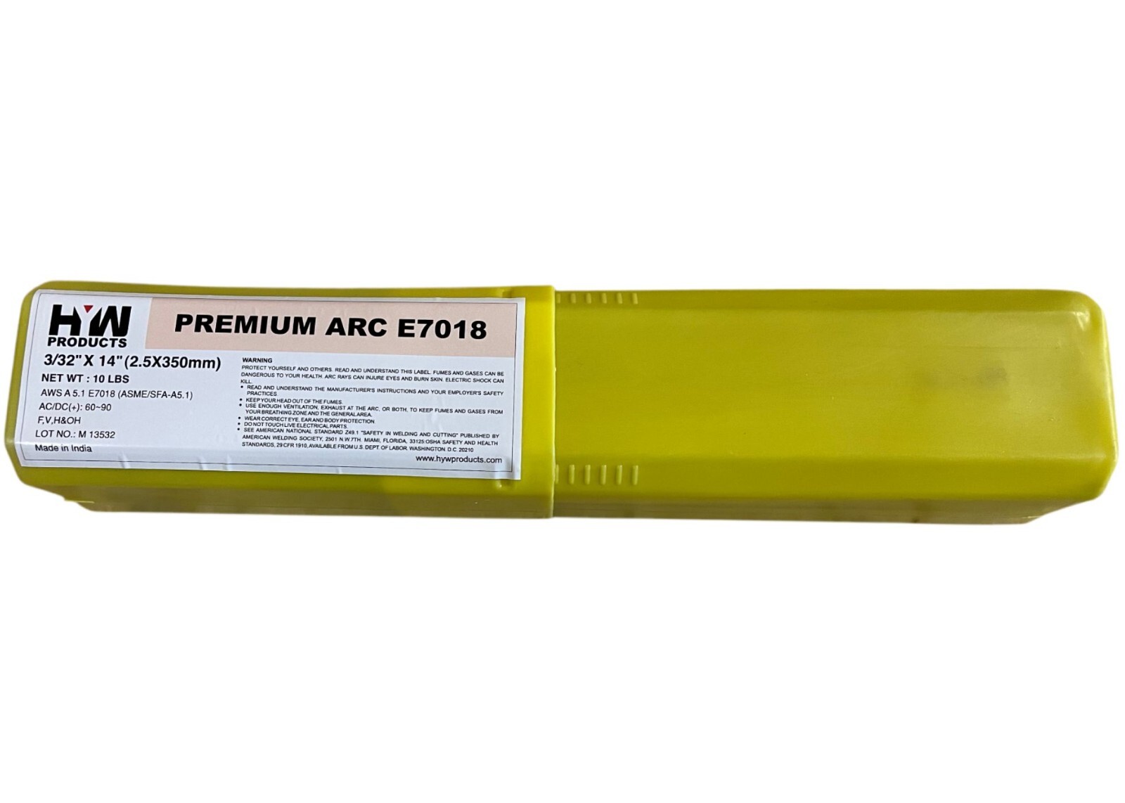 E7018 3/32″ Premium Arc Welding Rods Carbon Steel Electrode 10 lb Box