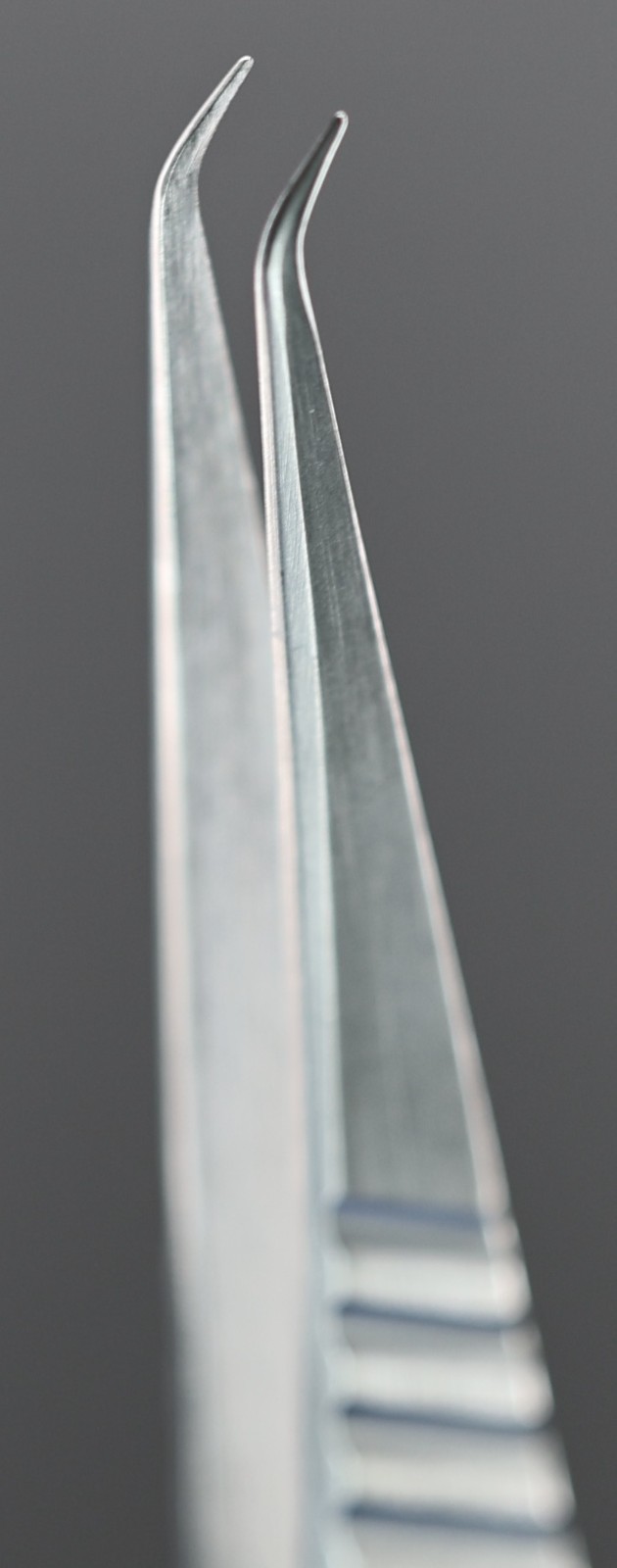 S&T JFAL-3 Vessel Dilator Forceps, Smooth 0.3mm Jaws, Angled 45°, 130mm