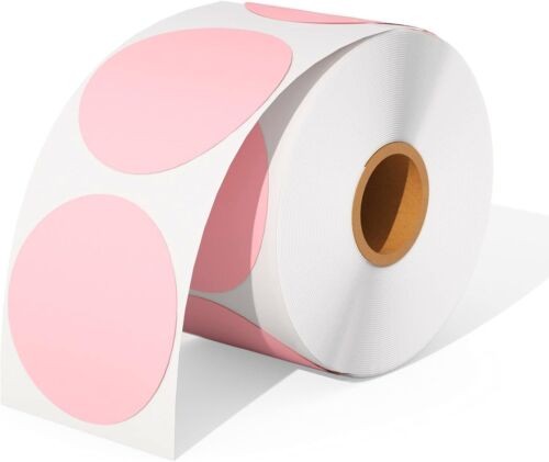 2inch 50*50mm Circle Thermal Labels Self-Adhesive Sticker Round For Zebra MUNBYN