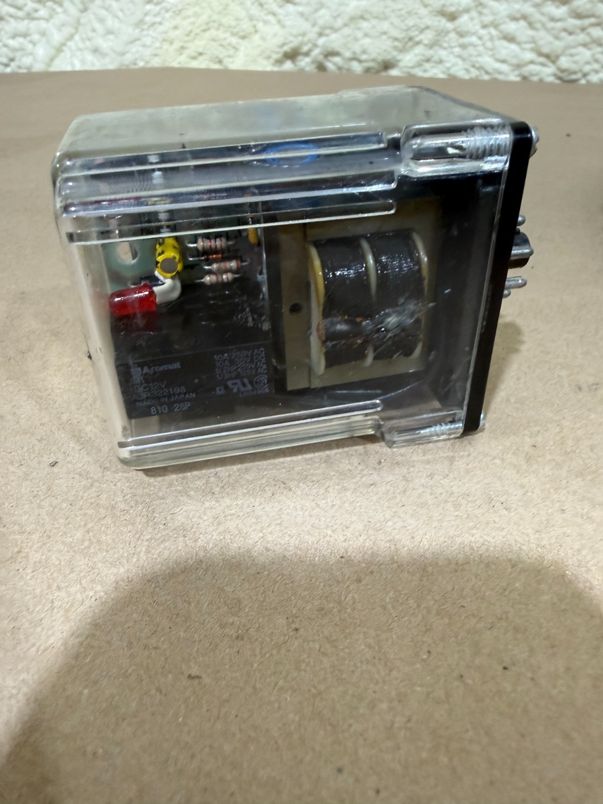 Warrick Controls Gems 16MB1M0 Direct 10KΩ 120V Coil Control Relay, New