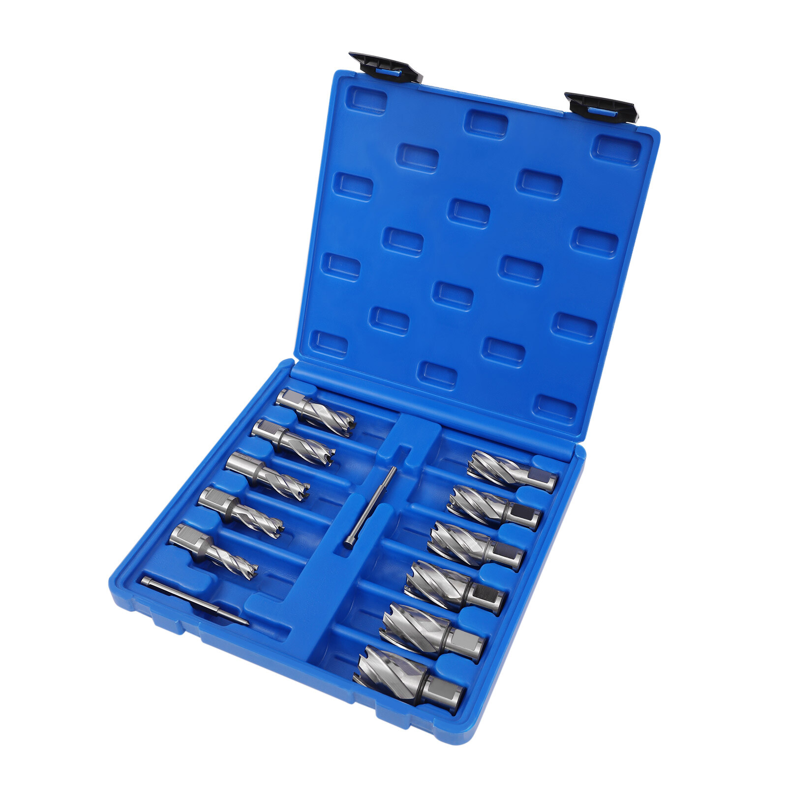 13Pcs/Set Annular Cutter 7/16 to 1-1/16» Cutting Diameter Straight Shank cutter