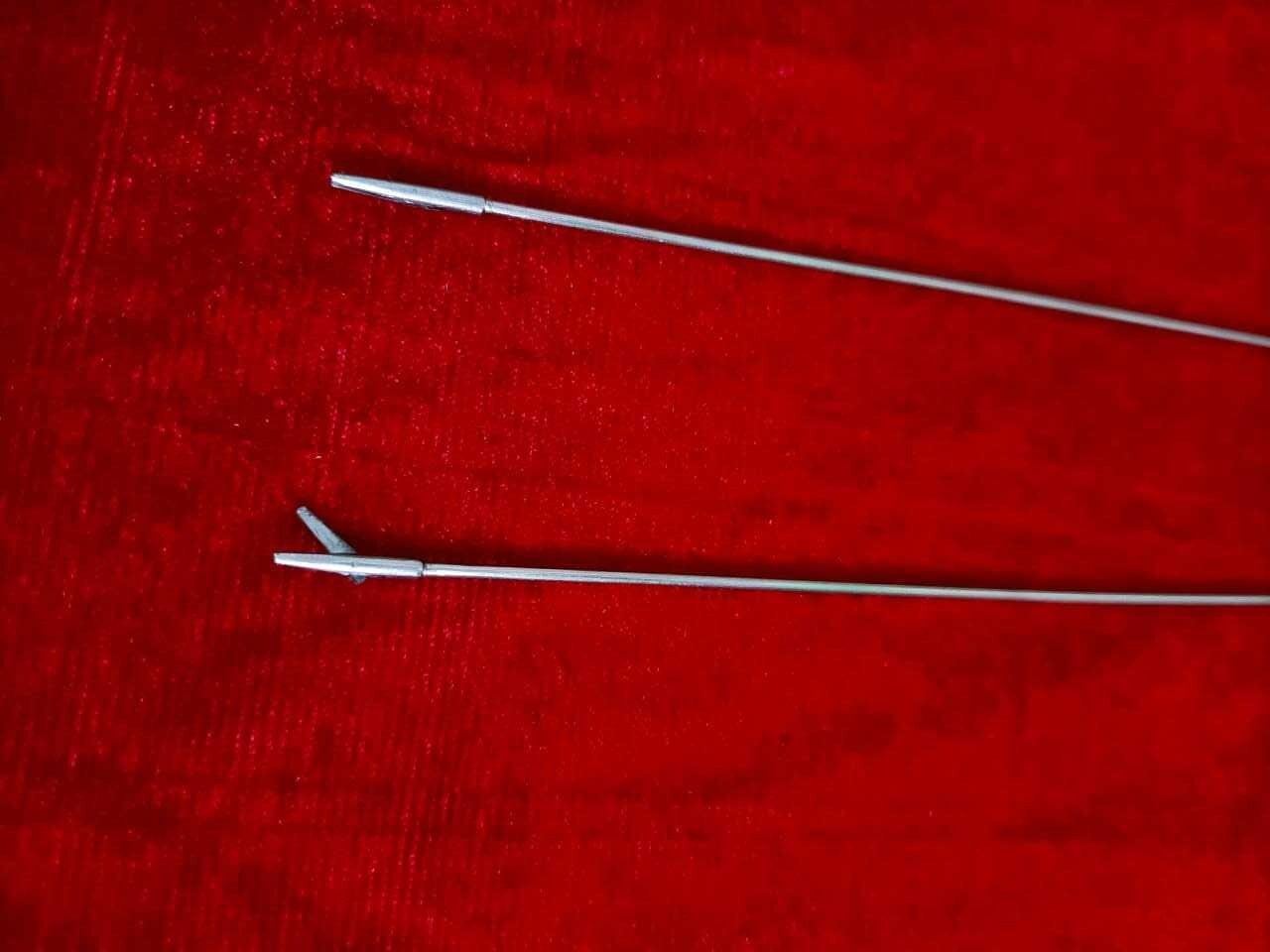 Hysteroscopy Semi Rigid Scissor 5fr 40cm Reusable Surgical Instruments – 2pc