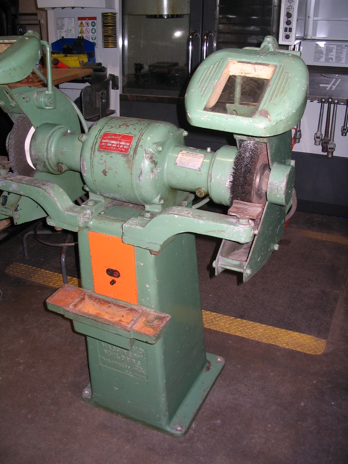 Hammond Double End Pedestal Grinder