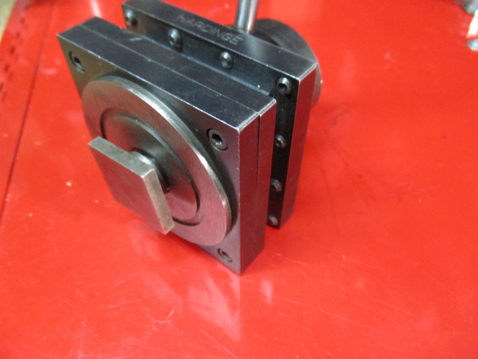 Hardinge Indexable 4-Way Tool Post 3″x3″, Complete Excellent