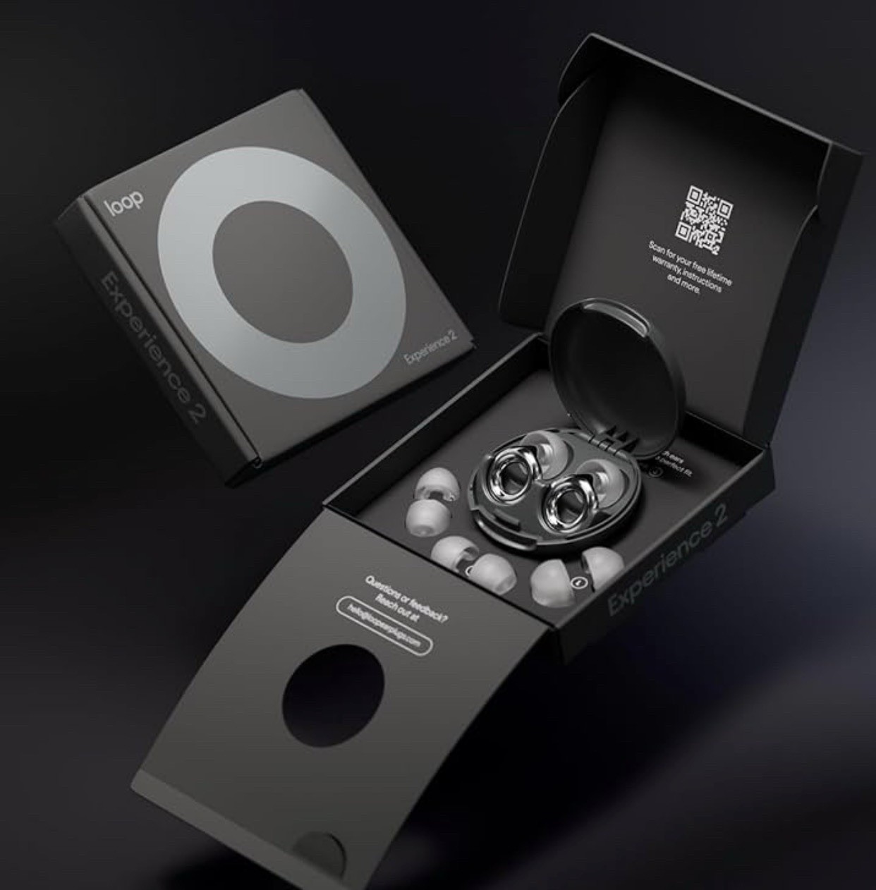 Loop Experience 2 Ear Plugs – Stylish Certified Hearing Protection for Concerts