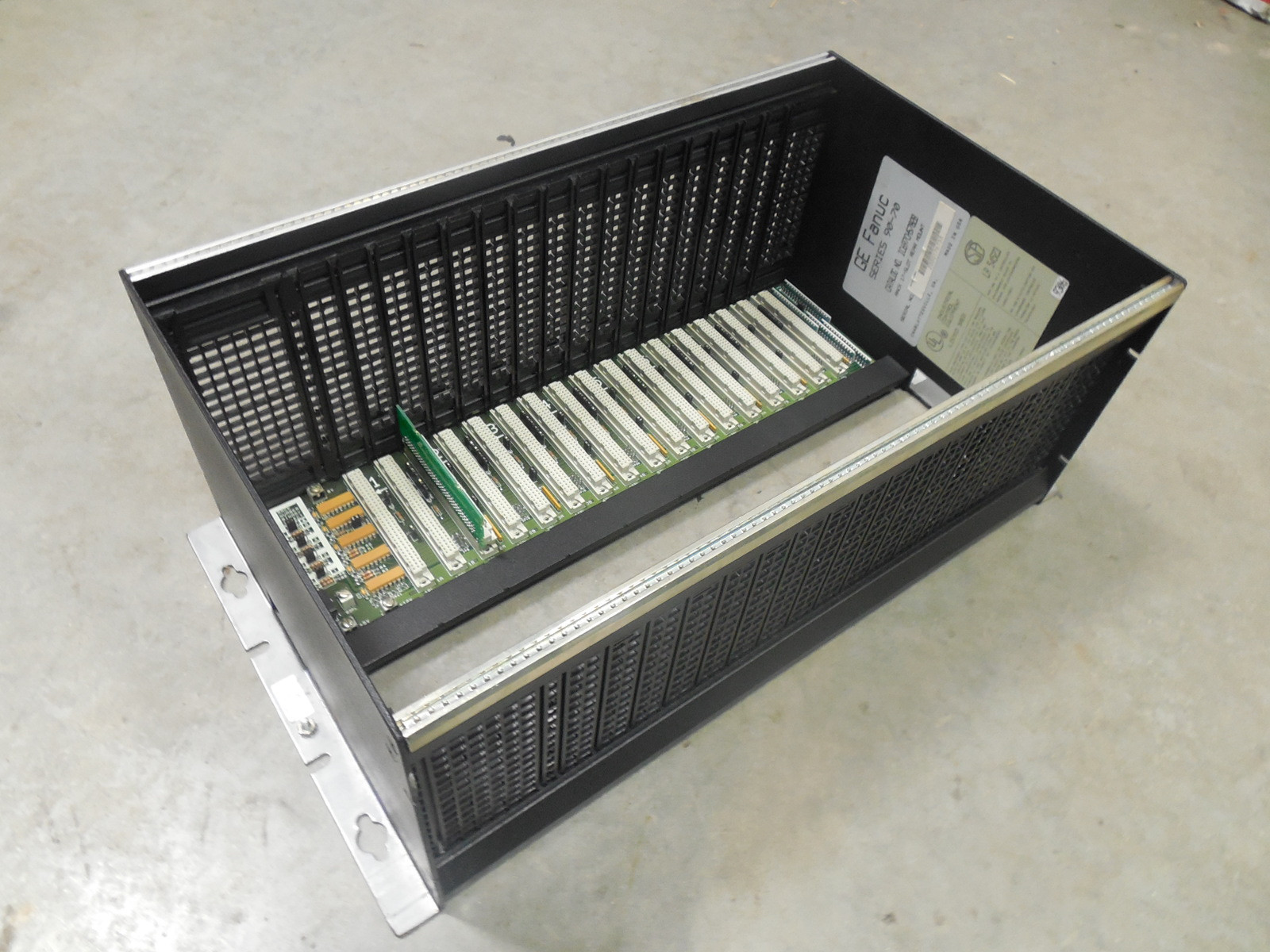 USED GE Fanuc IC697CHS782B Series 90-70 17 Slot Rear Mount Rack