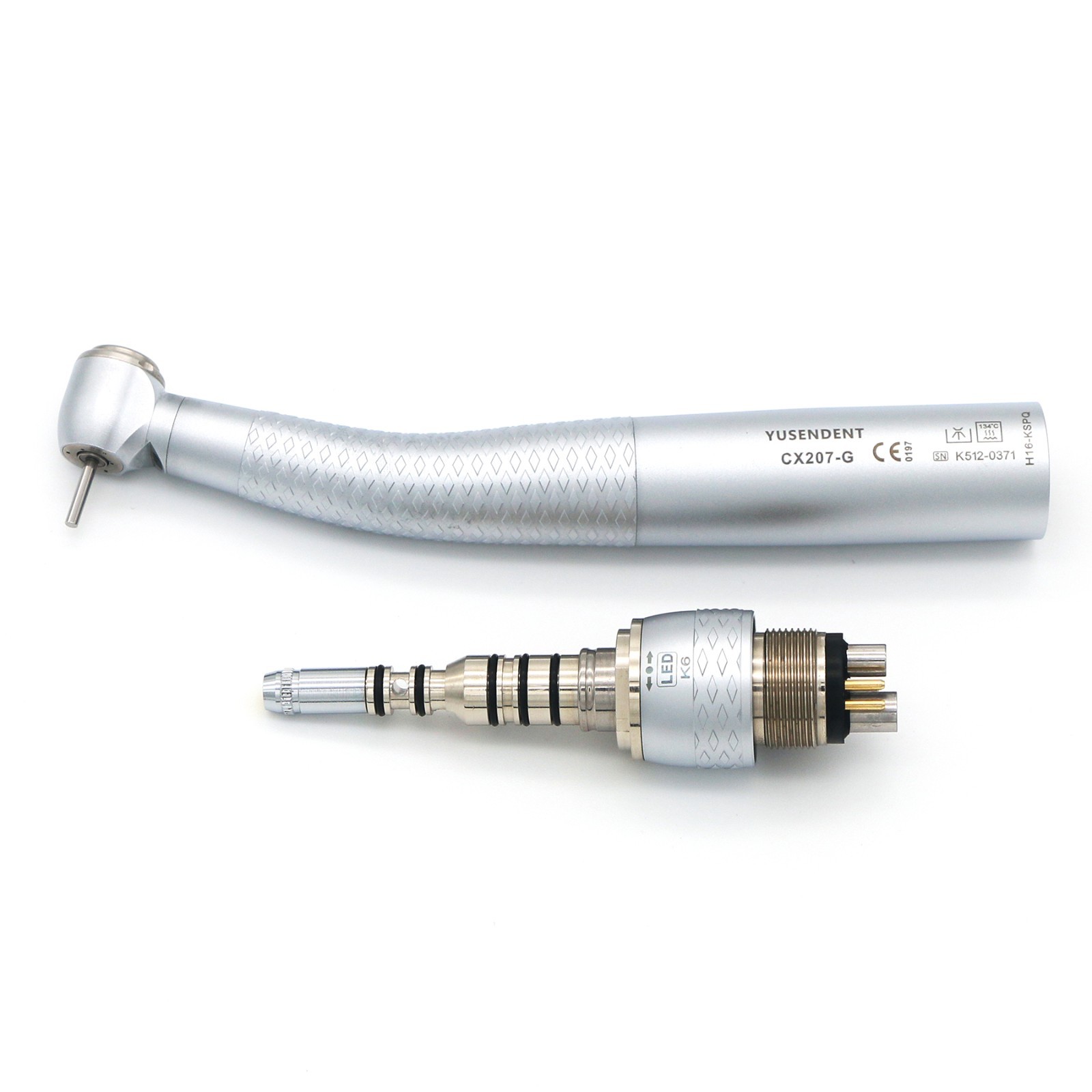 COXO Dental H16-KSPQ High Speed LED Air Turbine Handpiece KaVo MULTIflex 6 Holes
