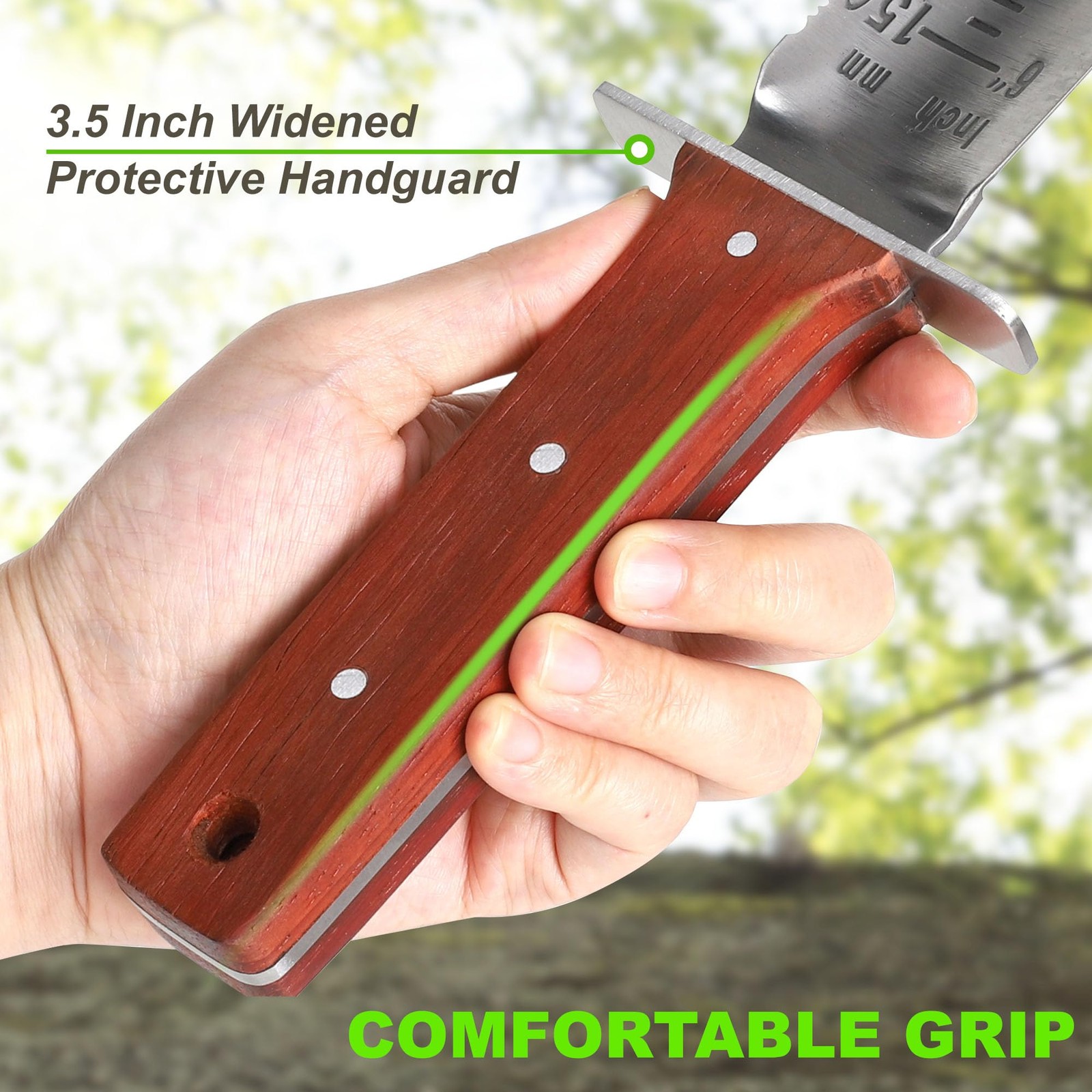 Topline Full Tang Hori Hori Garden Knife Hori Hori Knife Sharpening Stone