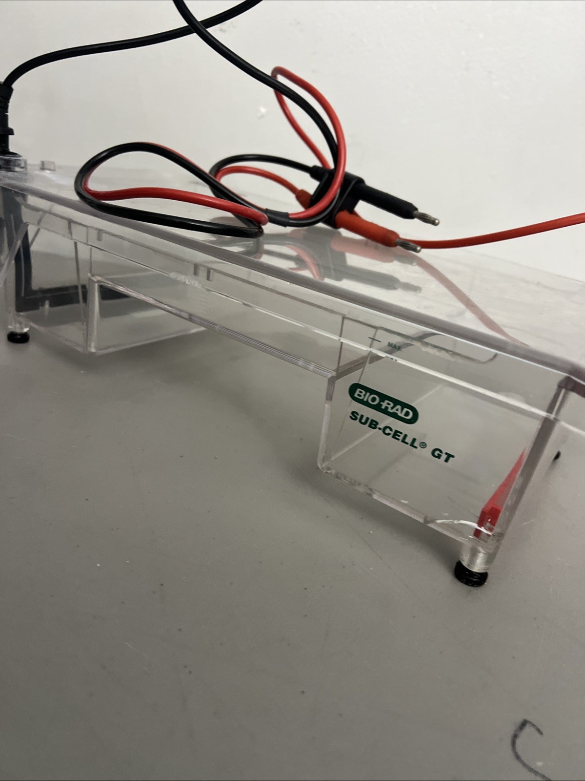 Bio-Rad Sub Cell GT Basic Horizontal Electrophoresis Systems- Working