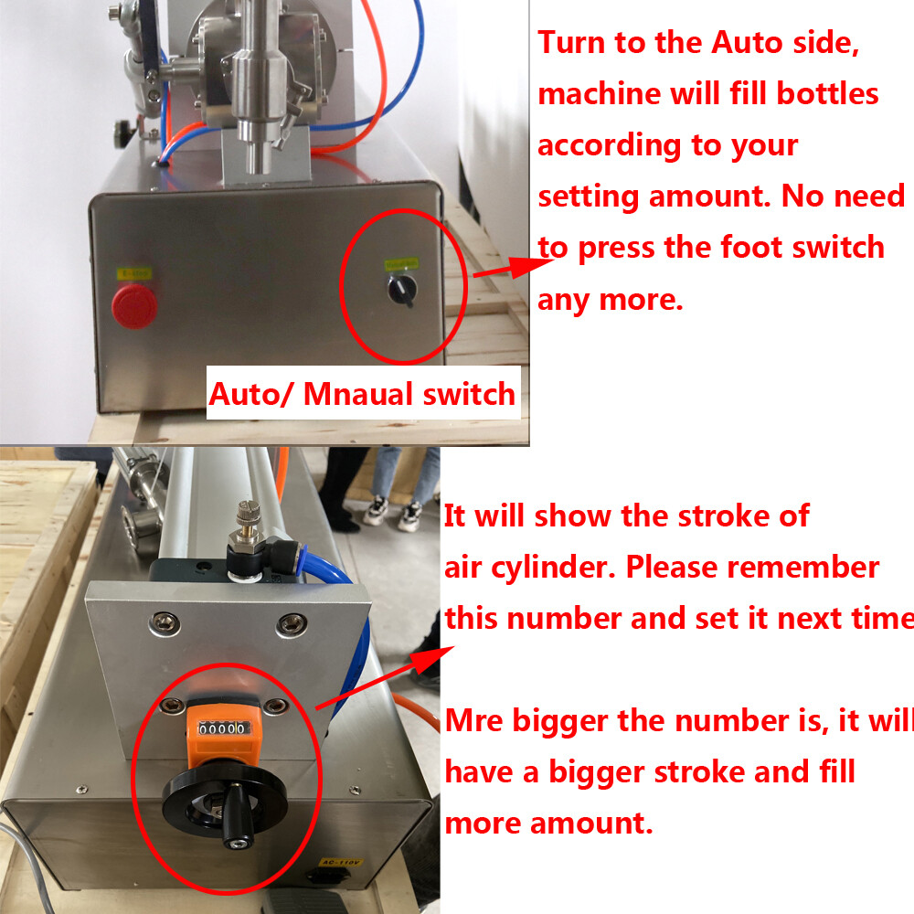1000-5000ml Liquid & Paste Filling Machine 304 Stainless Steel Packing Machine