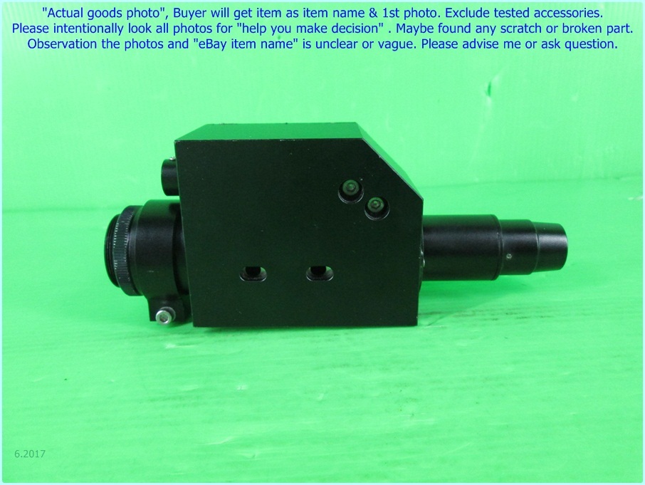 Machine vision Lens 16.79mm. C-Mount as photo, sn:xxx, Unknow brand.