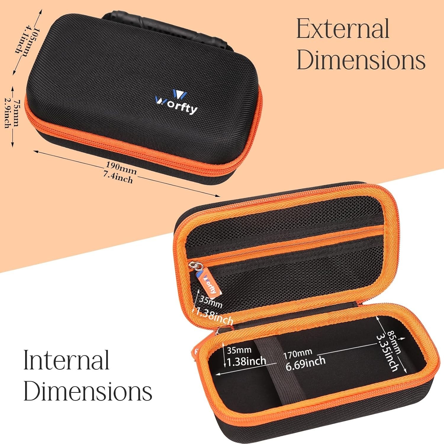 Hard Multimeter Case For Klein MM325/MM420/MM400/MM300/Fluke 117/Fluke 115,