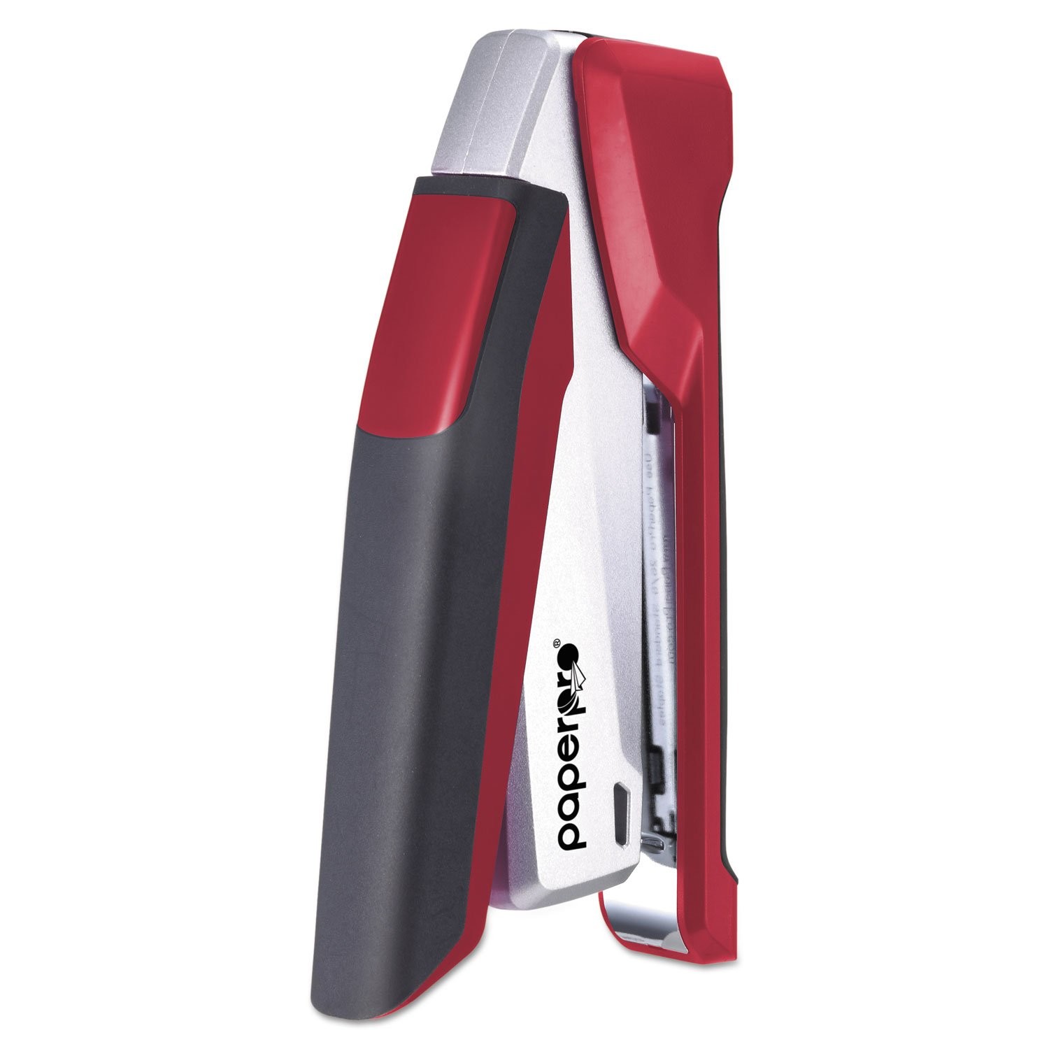 1117 inPOWER Premium Stapler, 28-Sheet Capacity, Red/Silver