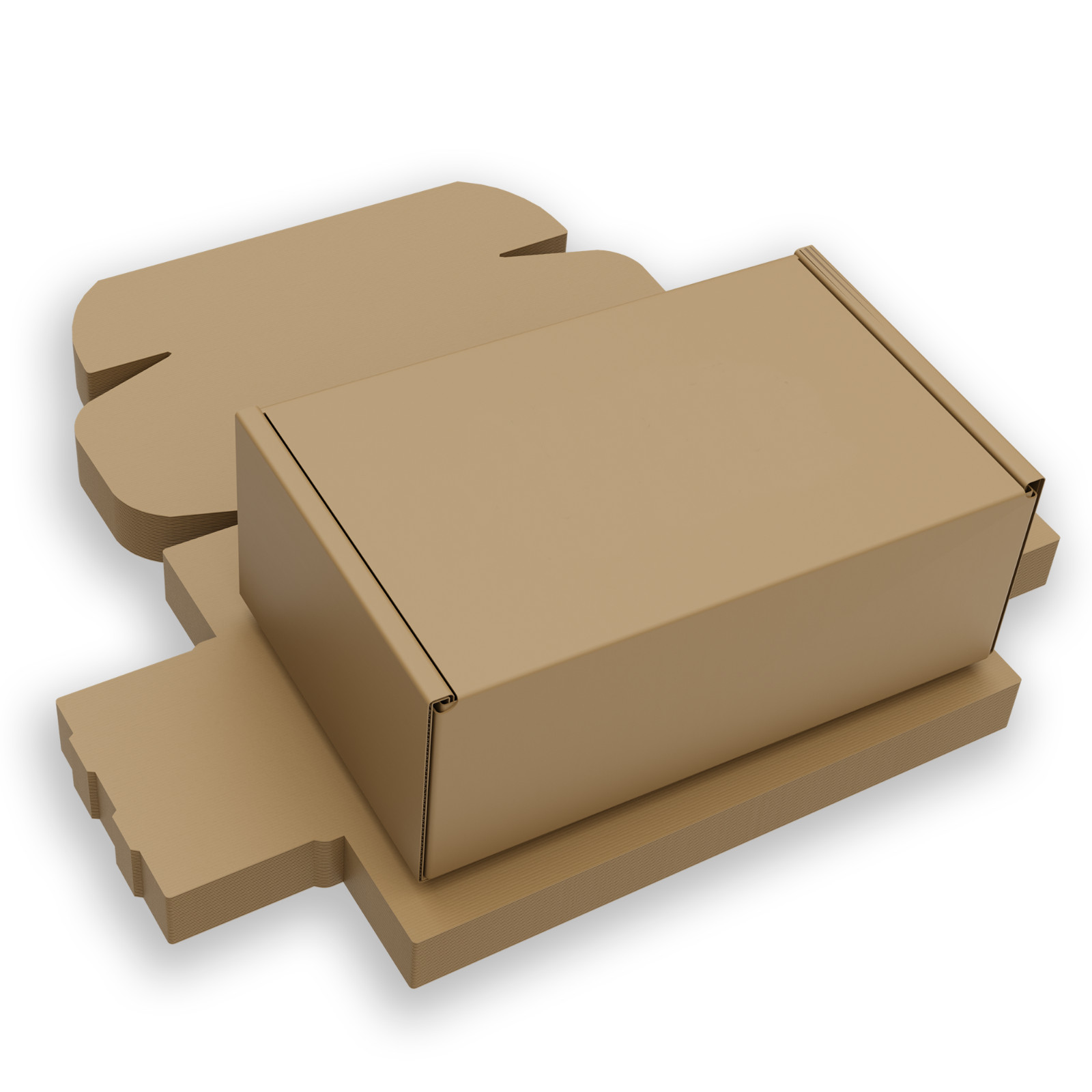 (Small Size) Blank Shipping and Replacement Shoe Box – 9″ X 6″ X 4.125″