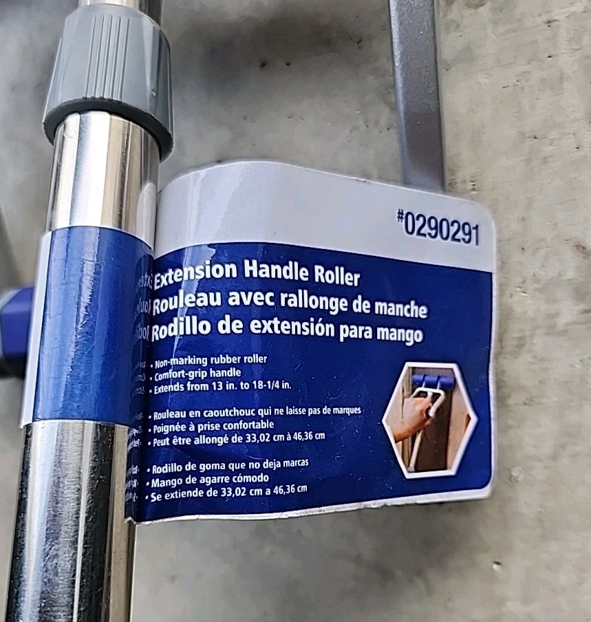 Kobalt Handle Roller 13″-18 1/4″ Extension Blue Silver Brand New