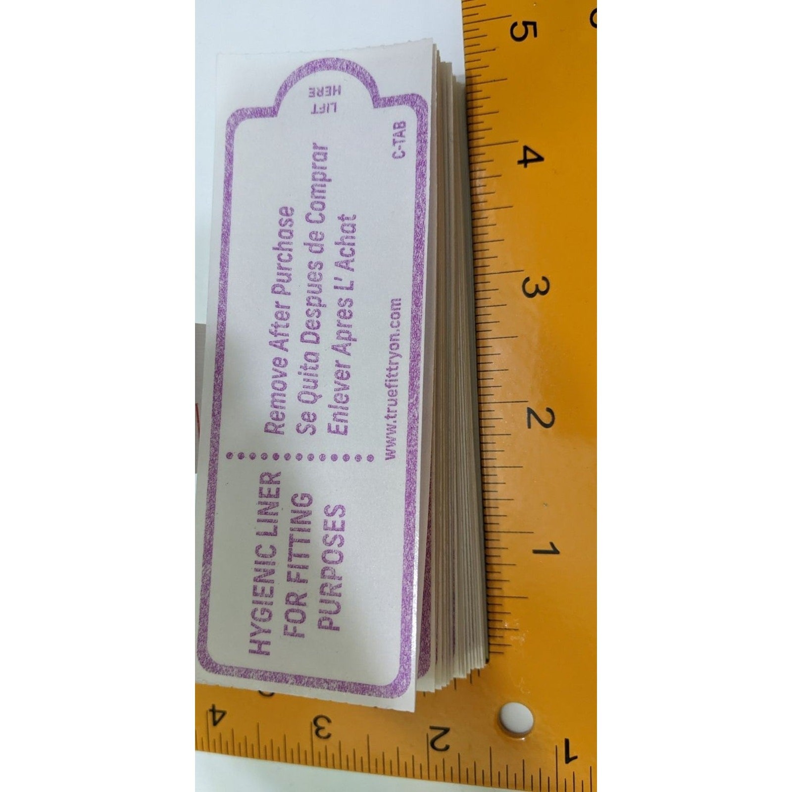 50 SMALL Protective Hygienic Liners Strips Swimwear Lingerie Eco Friendly