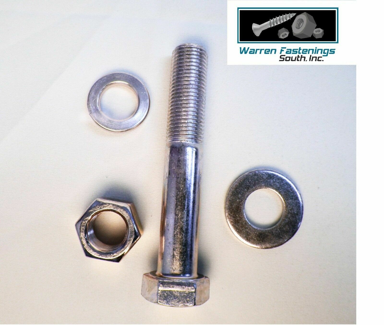 358 Pieces Grade 5 Fine Thread Hex Head Bolt, Nut & Washer Assortment Kit