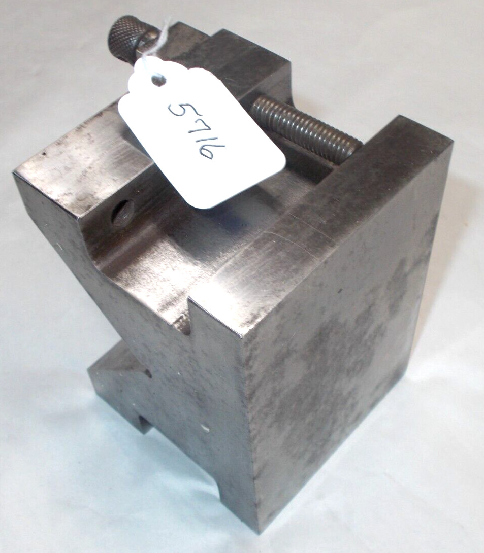 Taft Peirce 9130 Machinist’s V Block & Clamp, 5″ x 2-7/8″ x 2-7/8″, 6 lbs 14 oz.