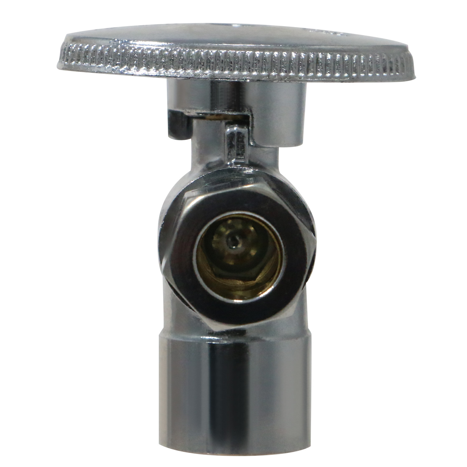 (100) 1/4 TURN ANGLE STOP VALVE COMPRESSION 3/8″ OD X 1/2″ SWEAT (LEAD FREE) NSF