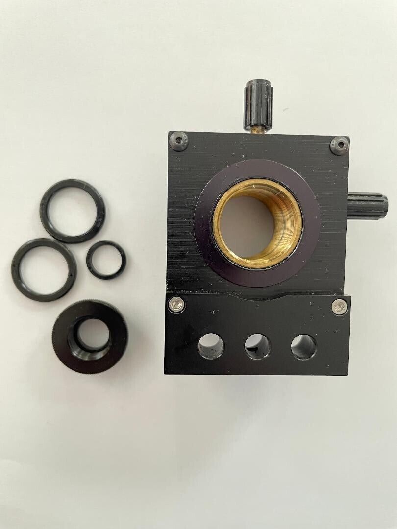 NEWPORT LP-05 XYZ PRECISION LENS POSITIONER 0.5 IN. (12.7 MM) DIAMETER