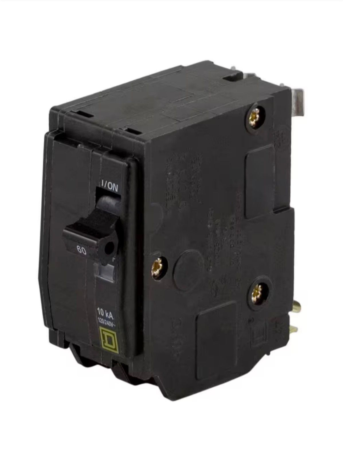 Square D Circuit Breaker QO, 60 Amp, 2 pole, 120/240VAC, 10kA (QO260)