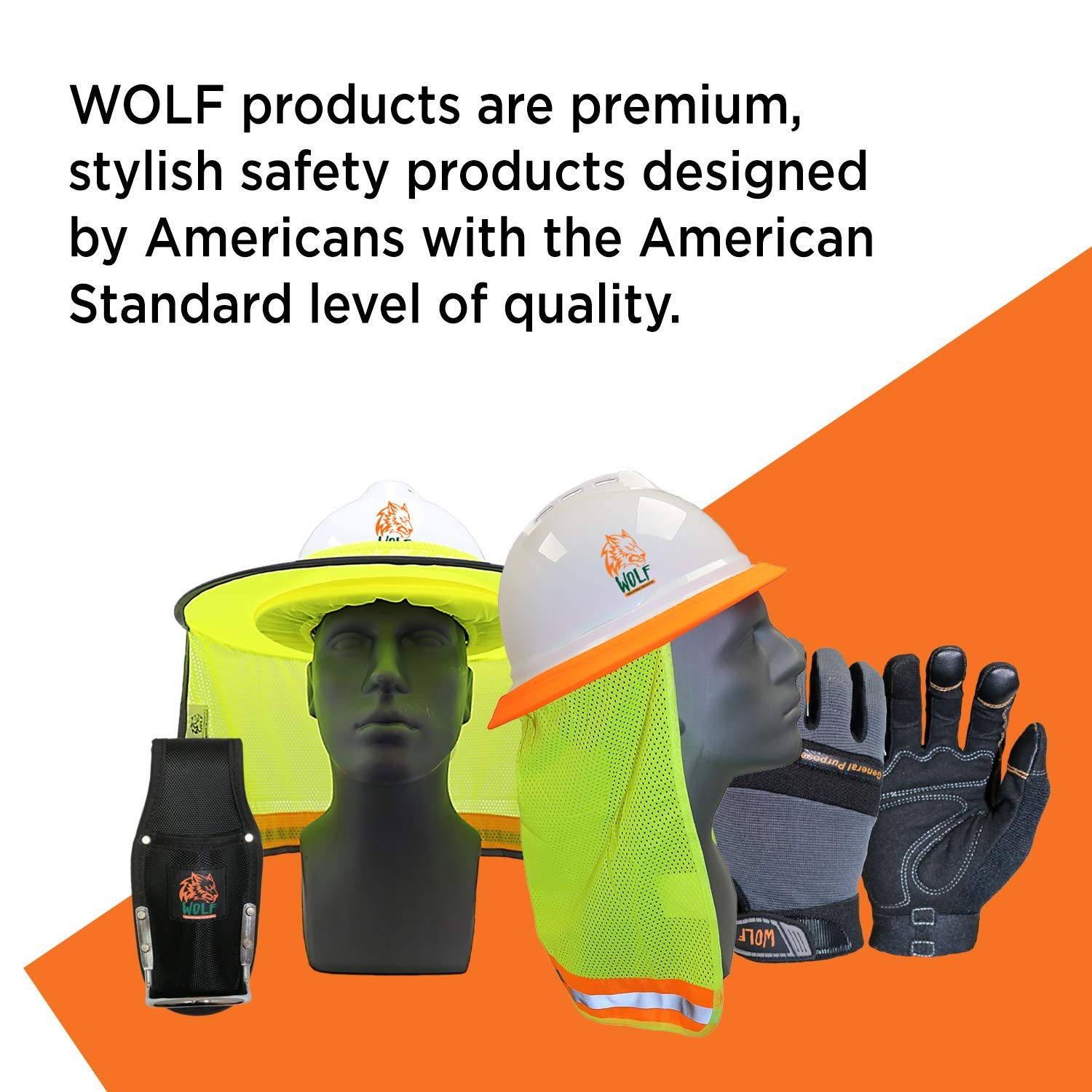 WOLF Ultra-Thin Nitrile Foam Grip Palm Coated Nylon Shell Work Glove, Constru…