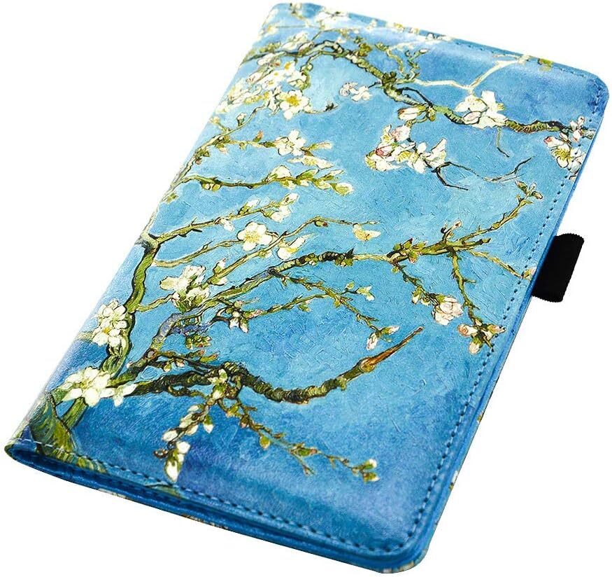 Medium Green Flower Server Book Deluxe Durable Design For Food Service 8 Slots