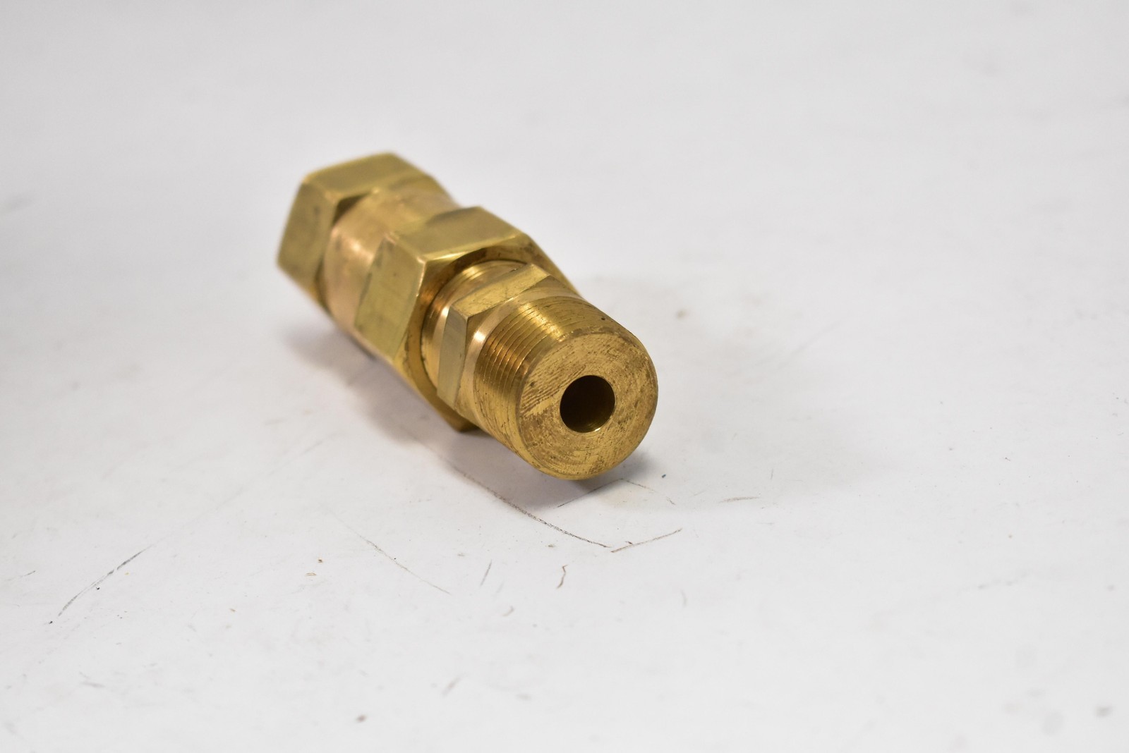 Rexarc 80-3Y Brass Check Valve Male to Female Flow 3000 PSI