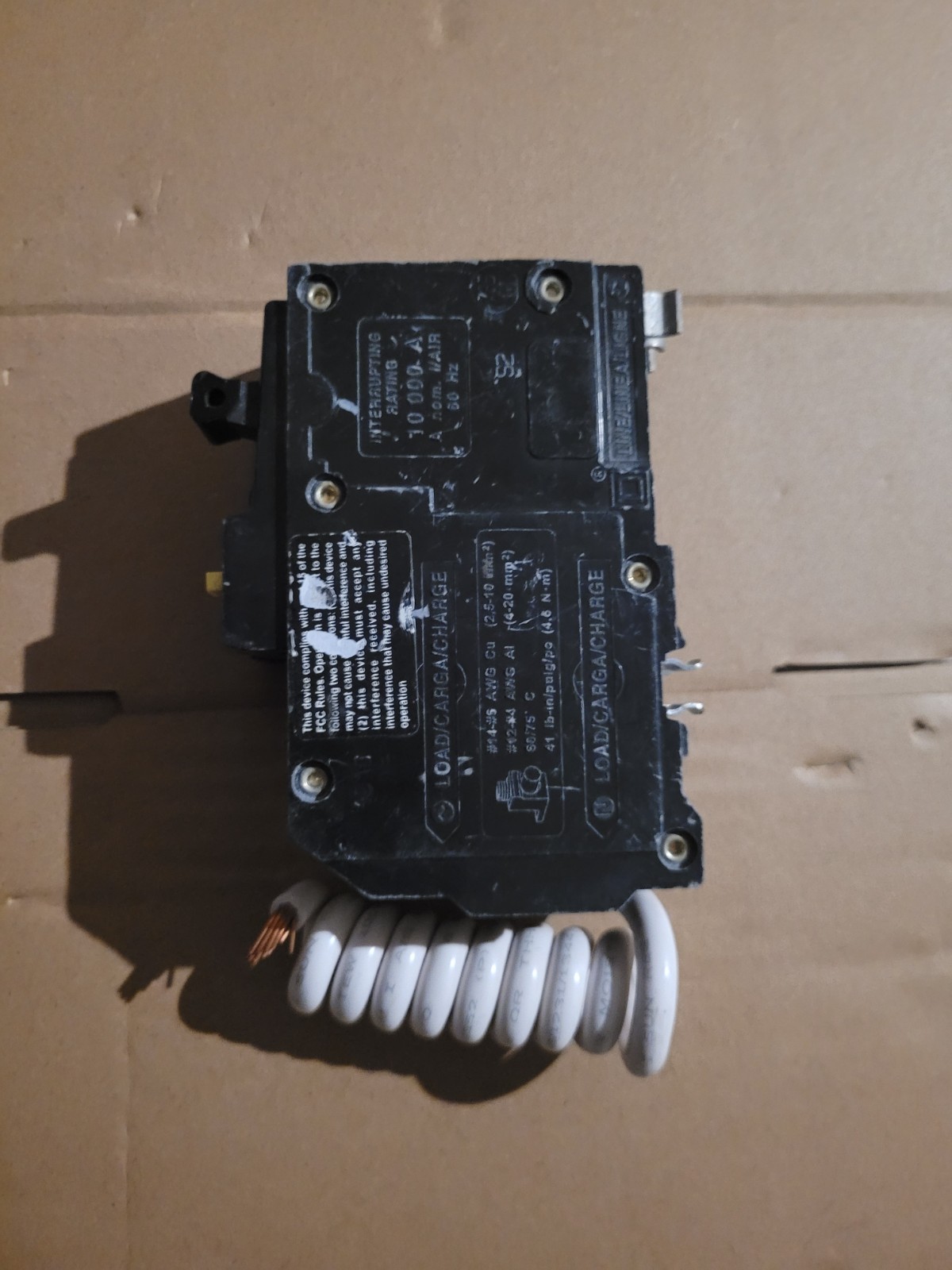 Square D – QO250GFI – Miniature 50A Circuit Breaker , Ground Fault