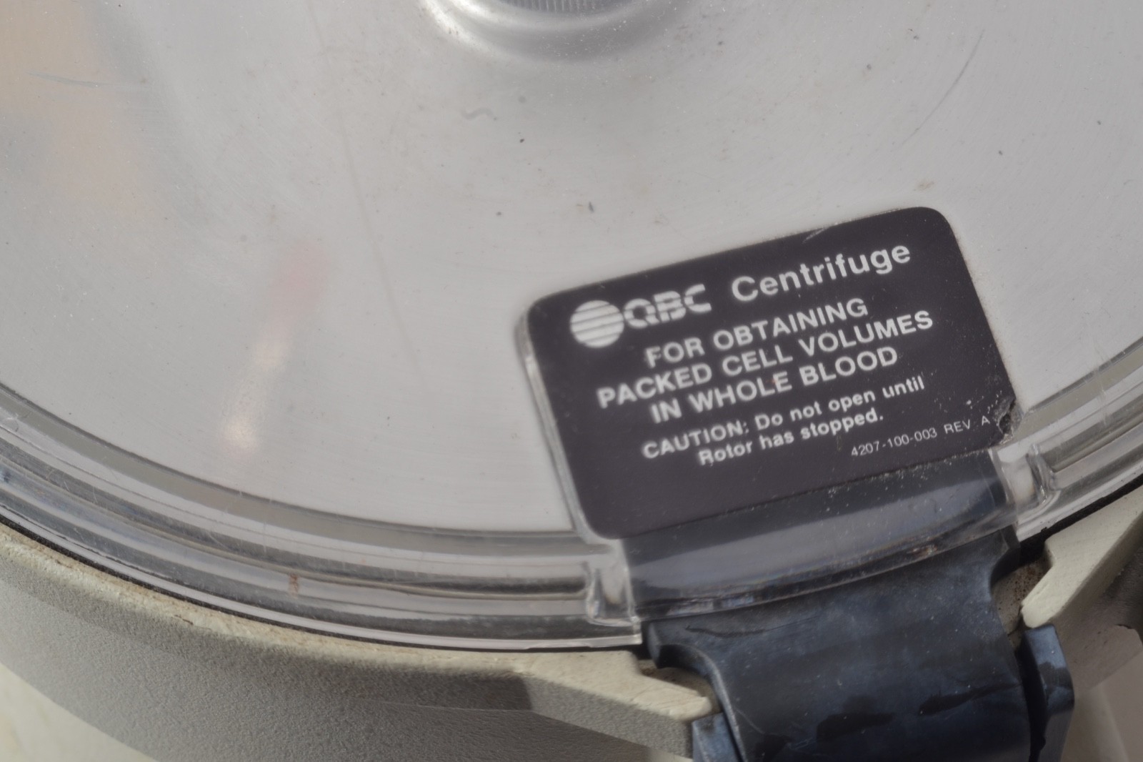 Clay Adams QBC Centrifuge by Becton Dickinson – Model 4207 – Tested Working
