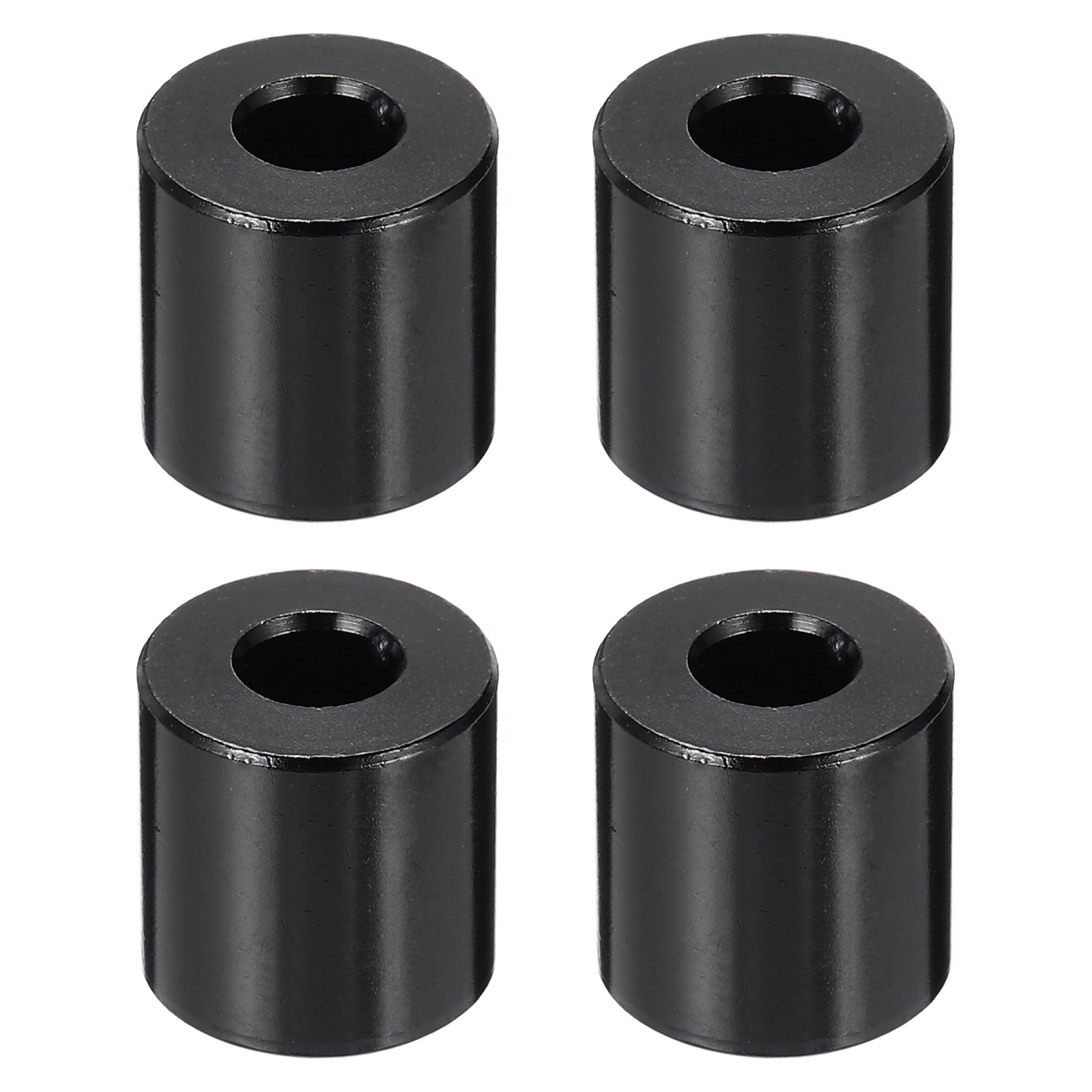 Aluminium Spacer, M5 3/16″ ID x 1/2″ OD x 1/2″ L, (Pack of 4)