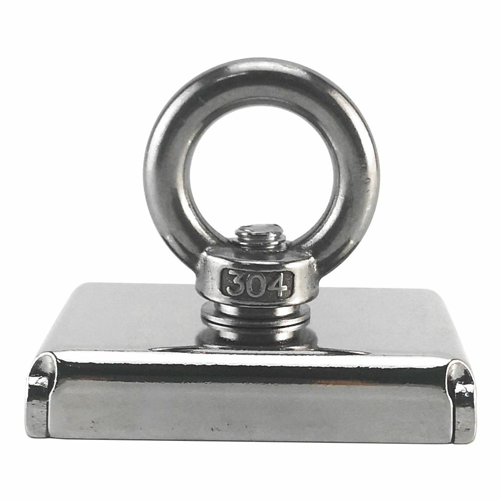 90-1200LBS Fishing Magnet Neodymium Super Pull Force Hook Retrieving Treasure US