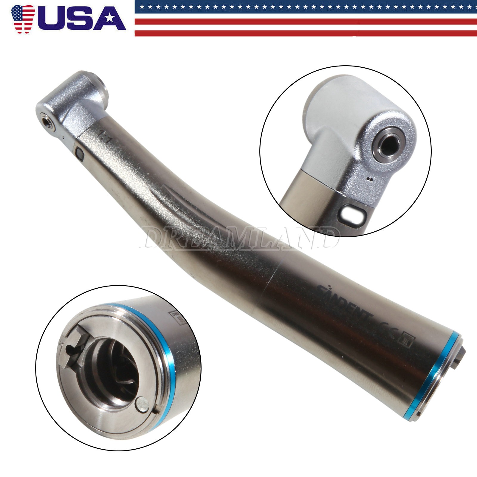 CICADA NSK TYPE Dental Brushless Electric Motor + 1:1 1:5 Handpiece Contra Angle