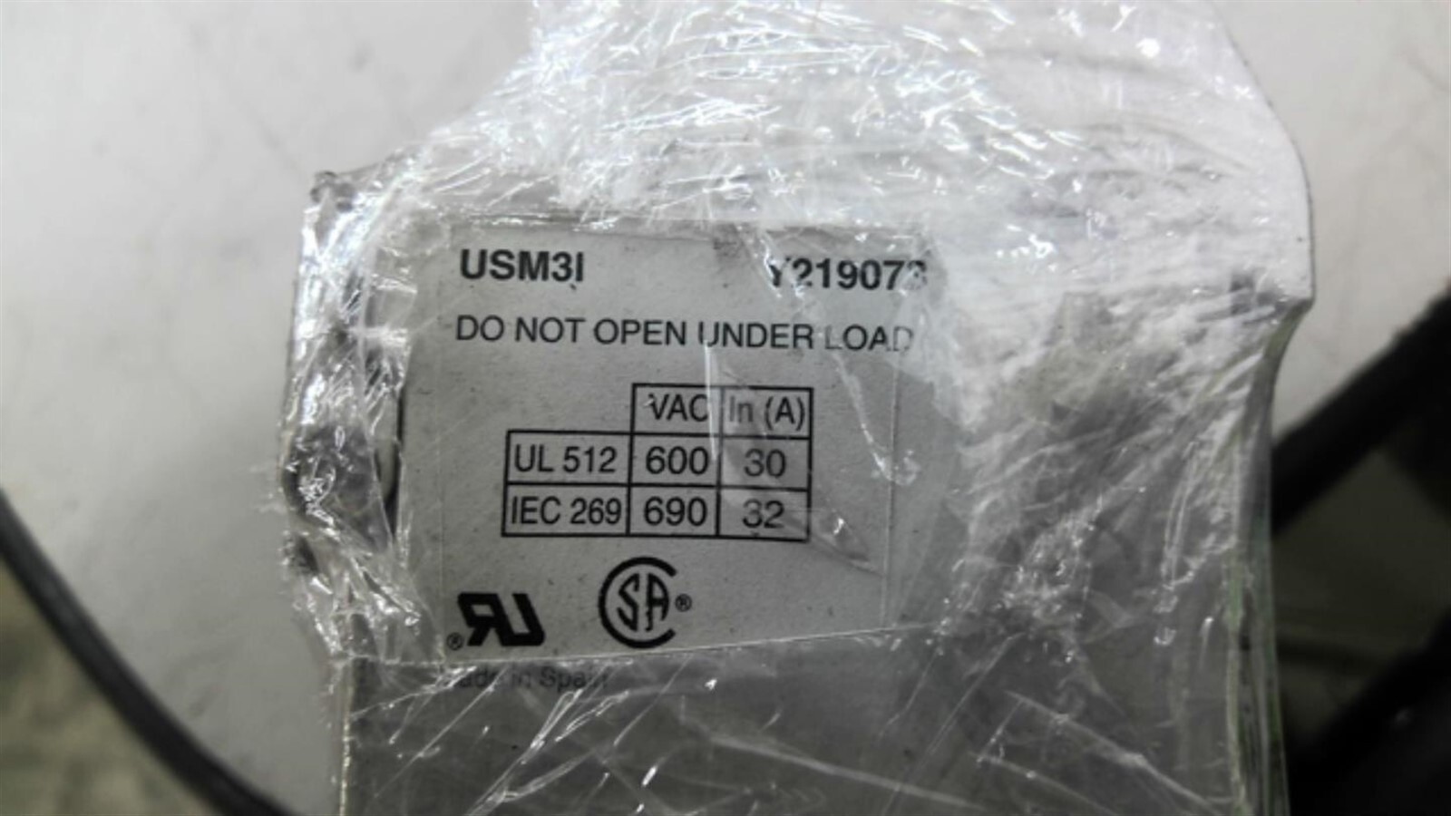 Ferraz Shawmut Y219073 Fuse Holder Lot Of 2