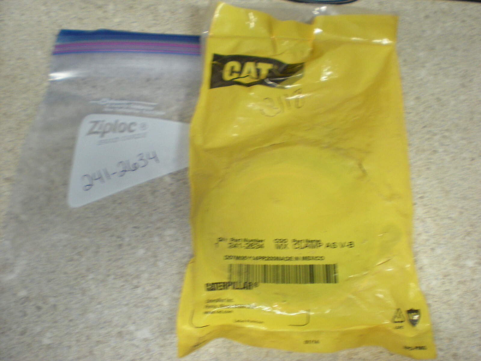 NOS Caterpillar Clamp AS-V-B Turbo Line V-Band Diamater 82.3mm 241-2634