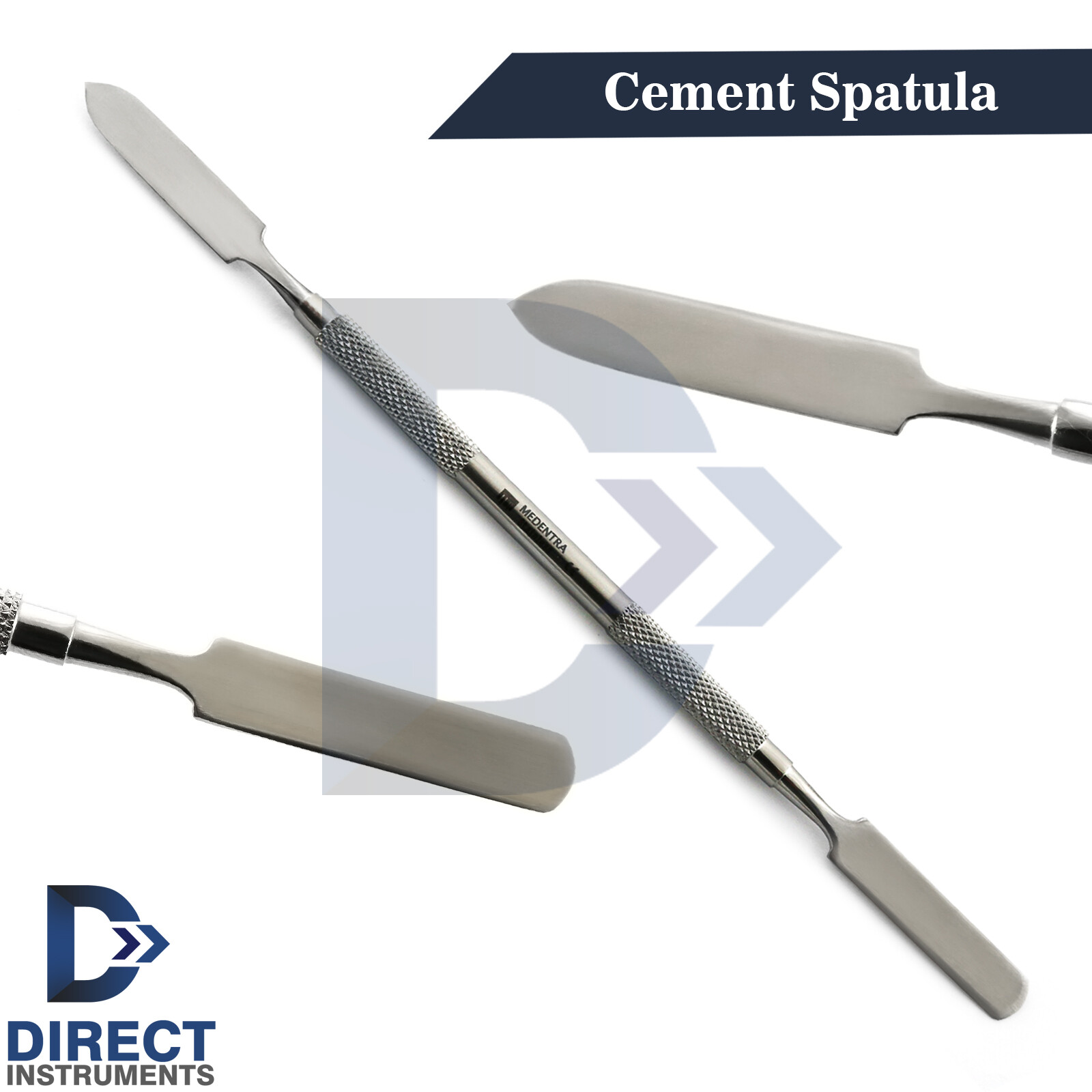 6 Pieces Set Cement Spatula Double Ended Lab Mixing Scraping Dental Instruments