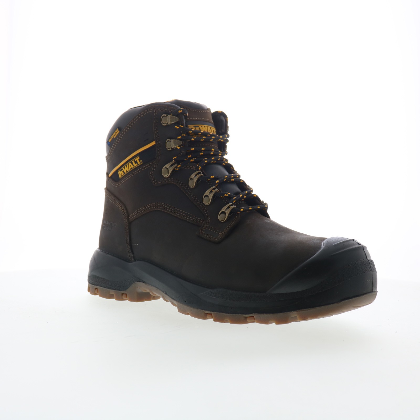 Dewalt Durham Waterproof Steel Toe Mens Brown Extra Wide Work Boots
