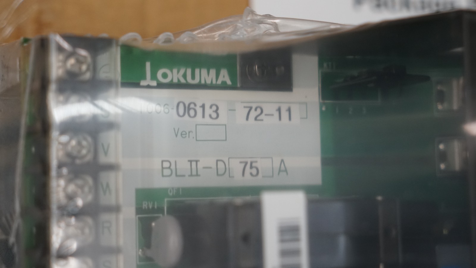 OKUMA U7950-006-030RR Servo Amplifier BLII-D75A **WARRANTY**