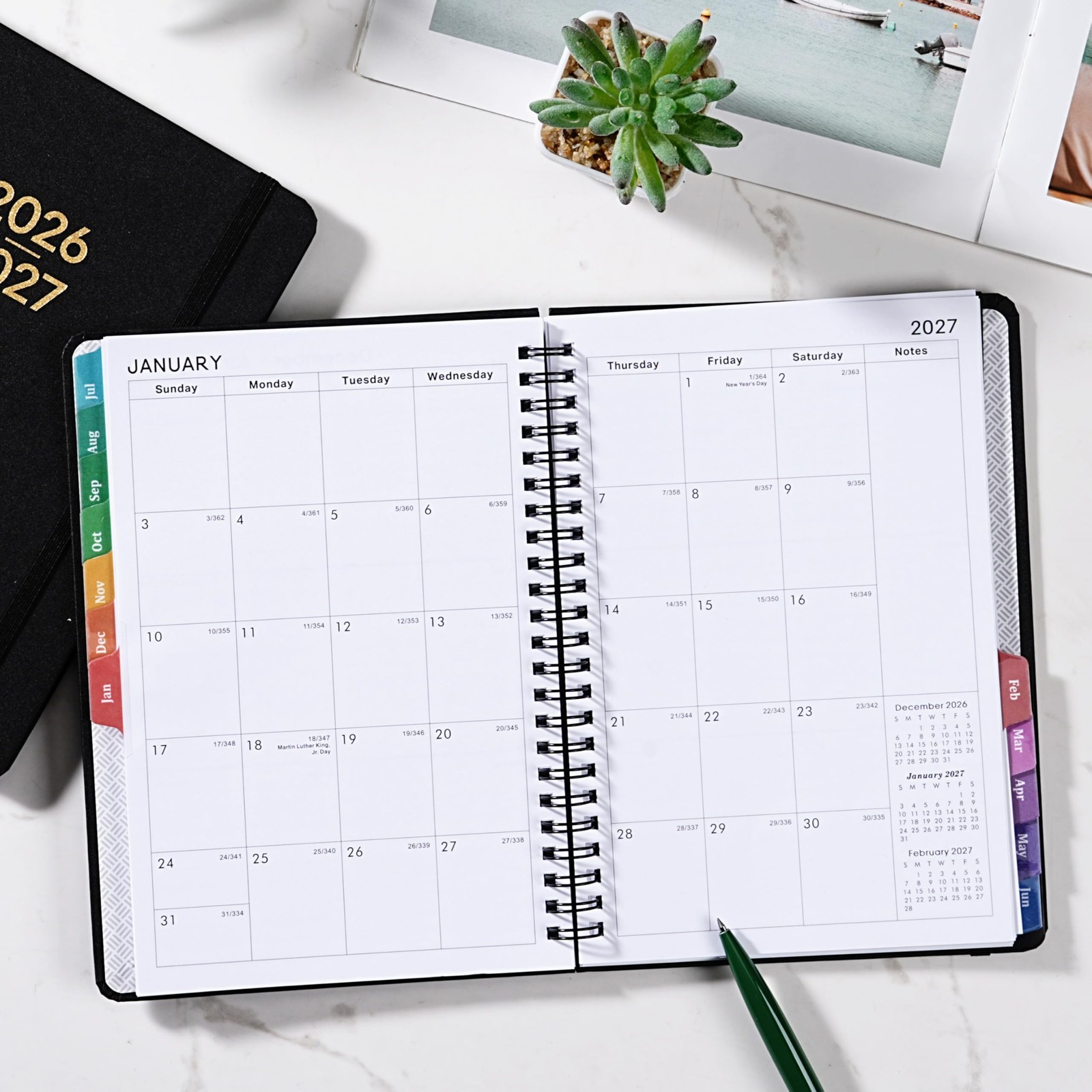 Planner 2026-2027 – Planner 2026-2027 Weekly and Monthly from Jul. 2026 – Jun. 2