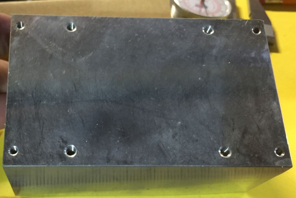 Aluminum Heat Sink 4¼ x 2-5/8 x 1-7/8 inches, 3/4 Lbs *NICE*