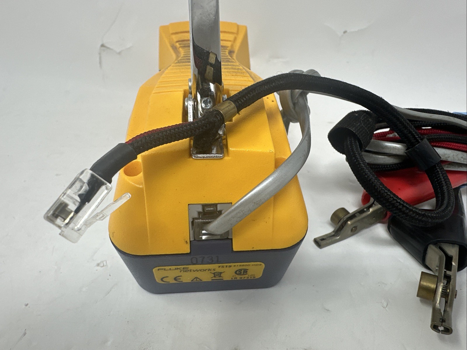 Fluke Networks TS19 Telephone Test Set Portable 19800HD9. Untested