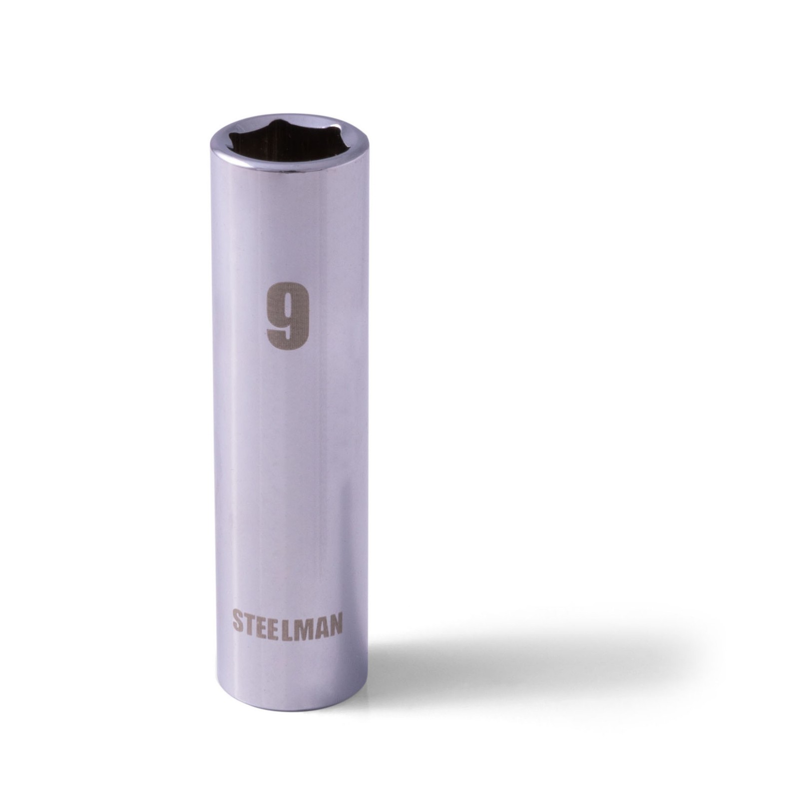 STEELMAN PRO 1/4-Inch Drive 9mm Deep 6-Point Socket, 78420
