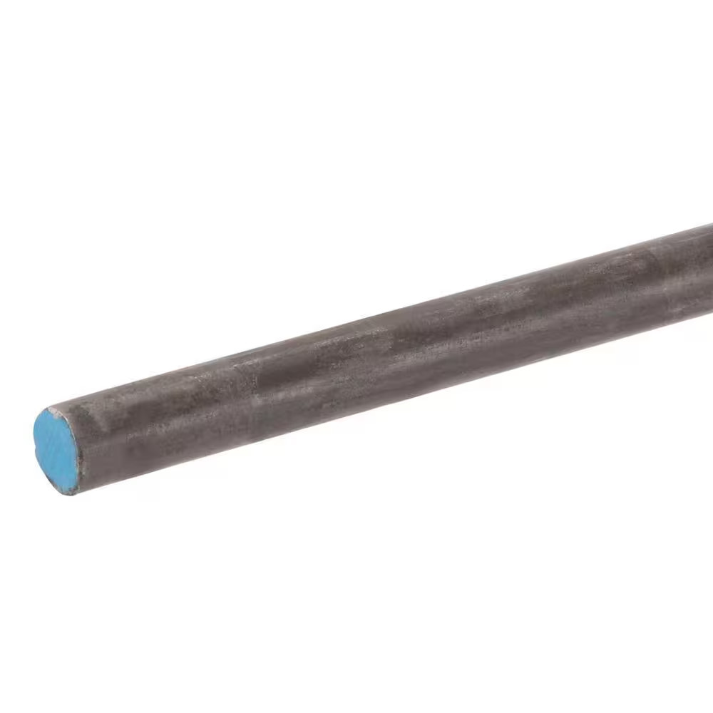 5/16 In. X 4 Ft. Plain Steel Solid round Rod