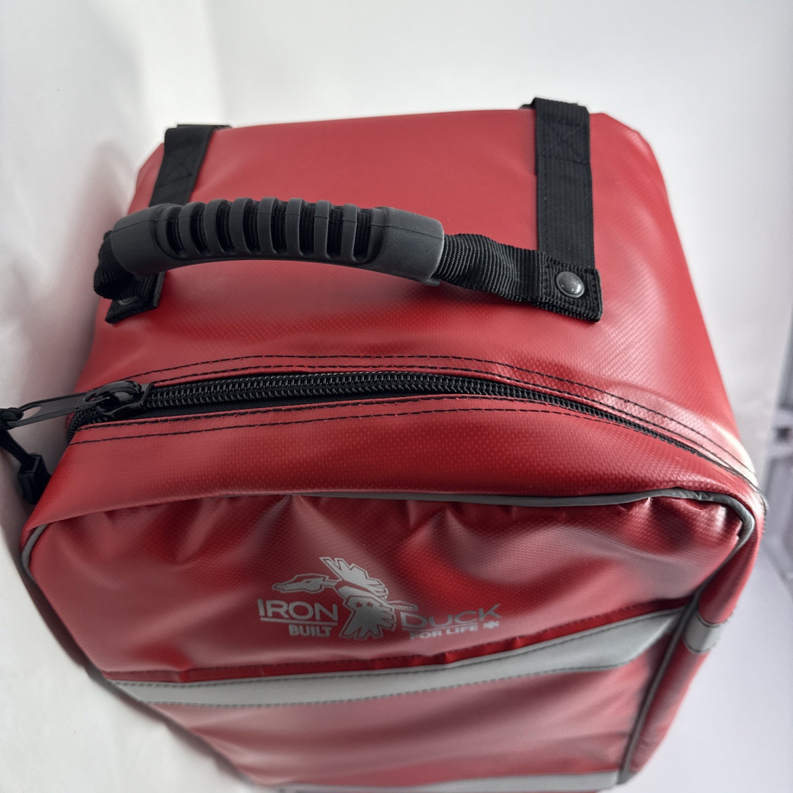 Iron Duck Lucas 2 Red BLS Backpack First Responders EMT Medical Trauma Bag READ!