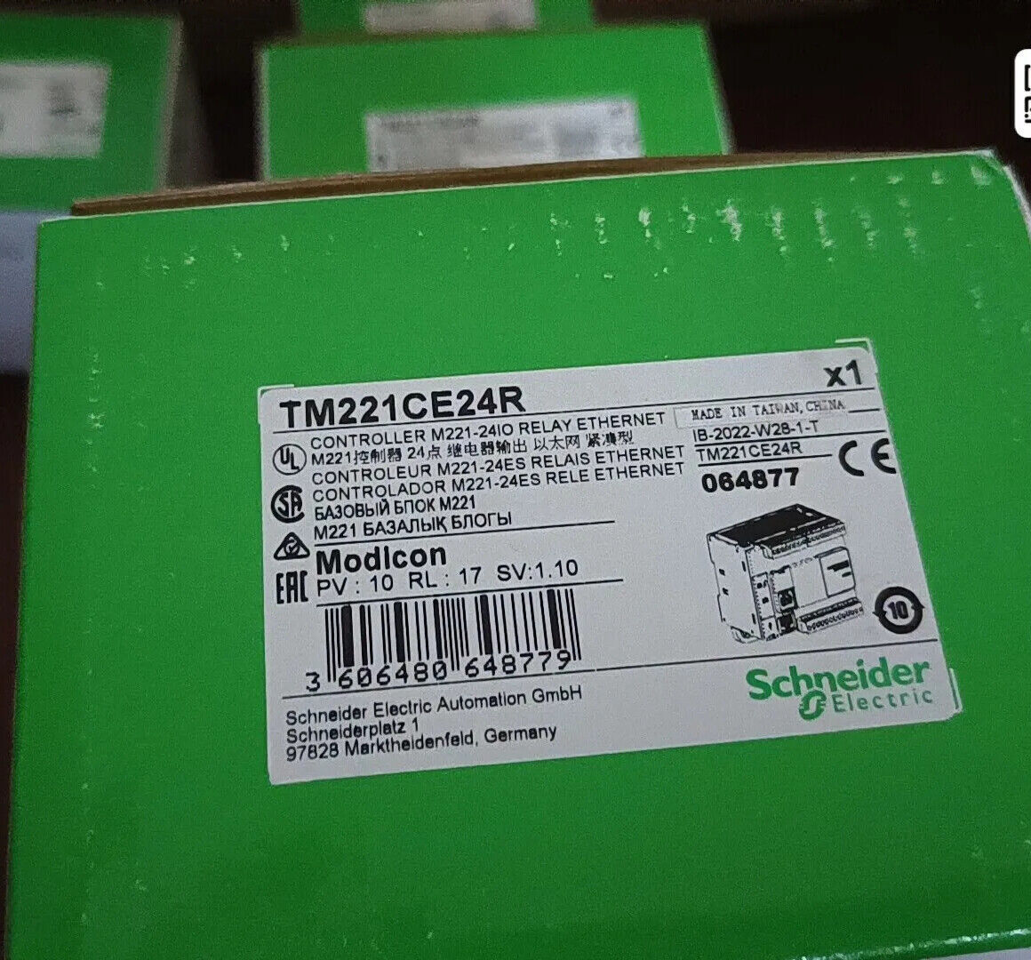 Schneider TM221CE24R Brand New, Quality Guaranteed Free Ship