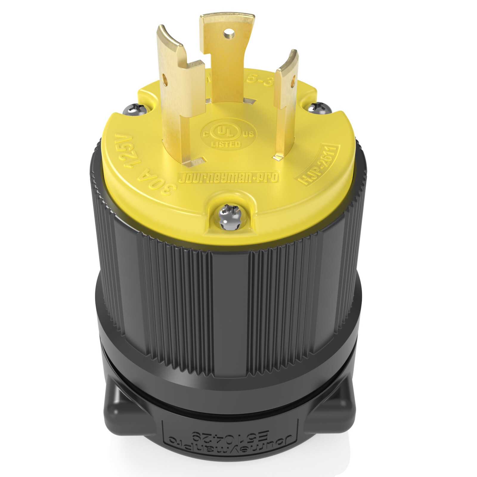 NEMA L5-30P 30A 125V Locking Male Receptacle Replacement Plug RV 3Prong 30amp