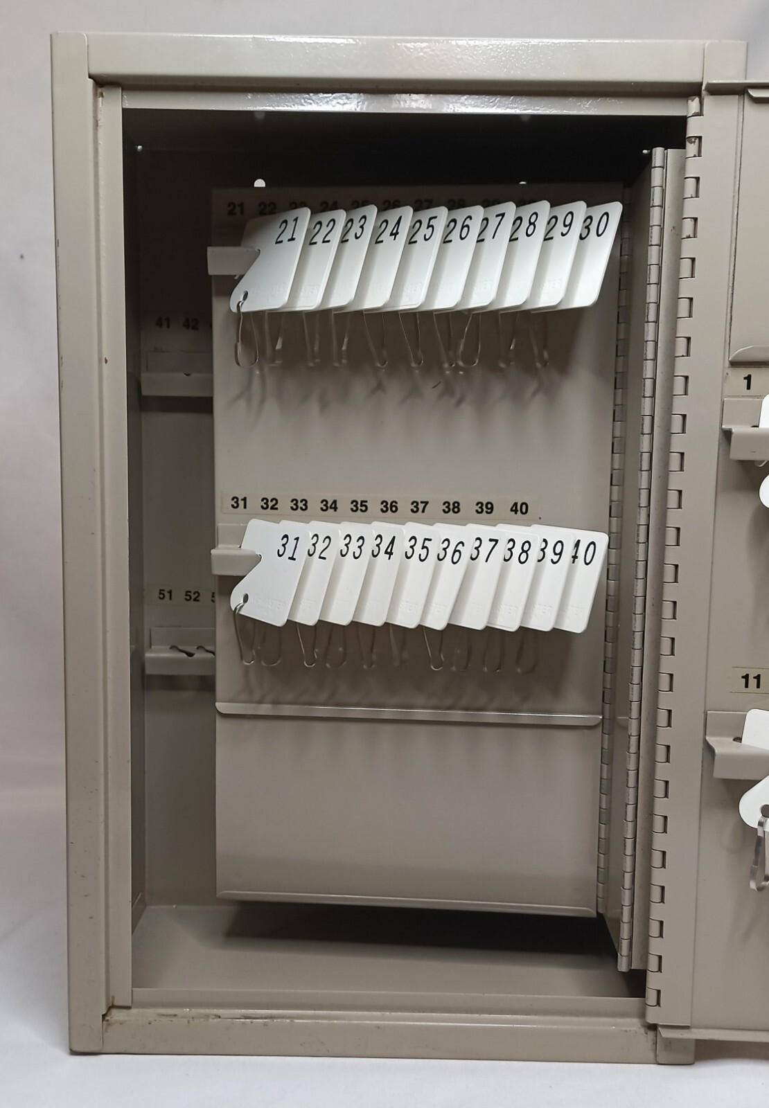 Key Cabinet Wall Mount MMF Industries Holds 40 Plus Keys