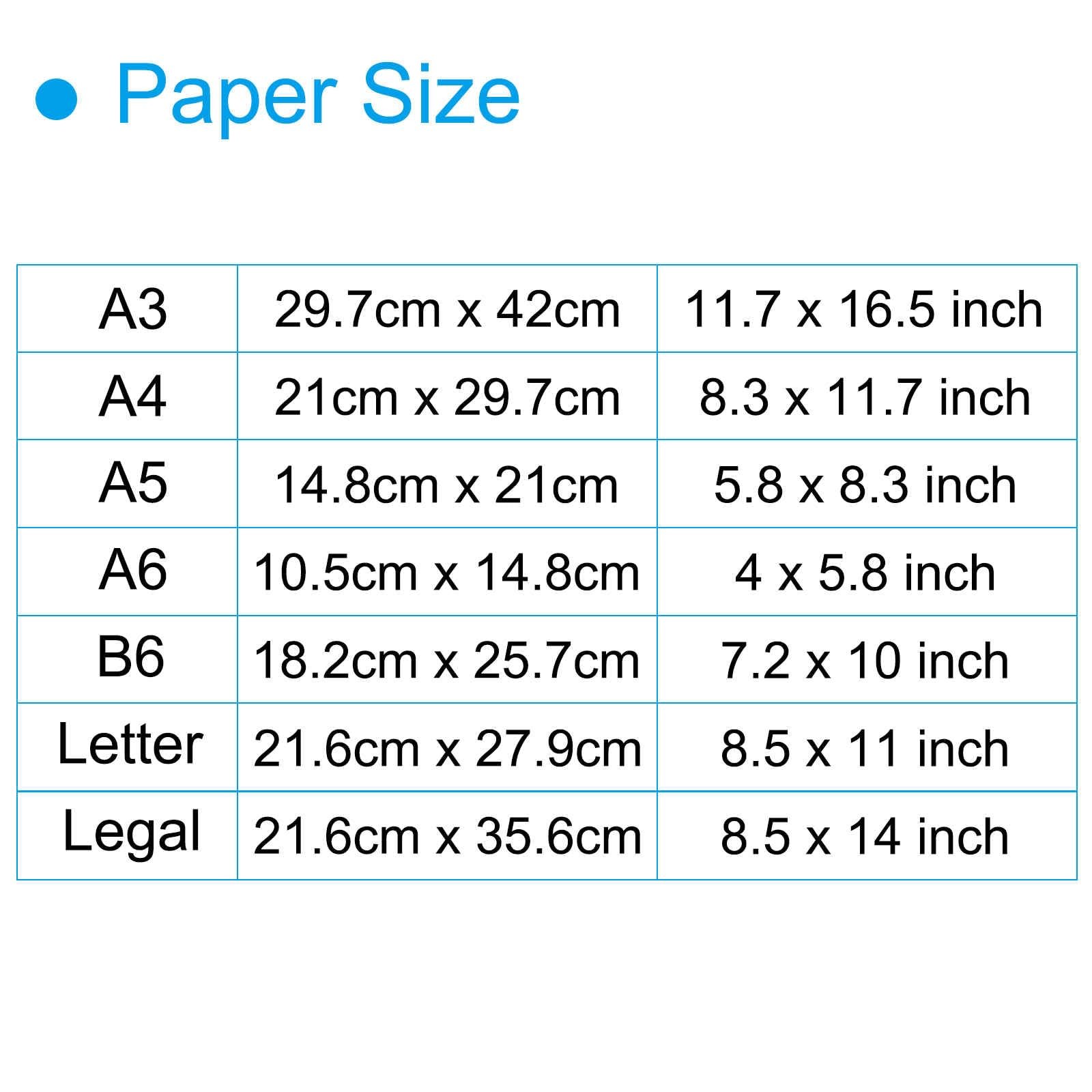 50 Sheets Colored Copy Paper 8 1/2 Inch Printer Paper 75gsm Fluorescent Orang…