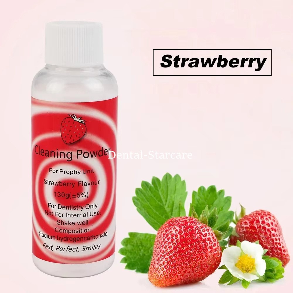 Dental Cleaning Powder Prophy Mate Air jet Polisher Cleaning Powder 1Bottle 130g